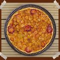 Une tarte aux mirabelles, avec les premières !!!