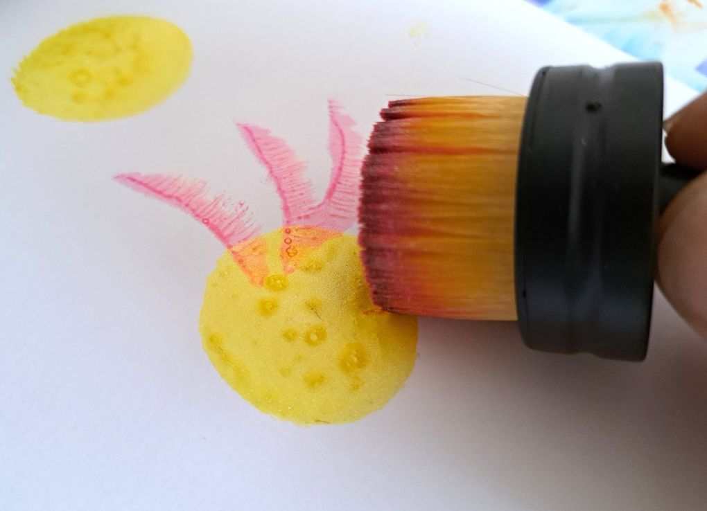 Fleurs couleurs chaudes