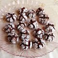 Crinkles au chocolat