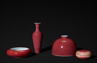 Kangxi Monochrome from the Leshantang Collection sold at Sotheby's Hong Kong, 8 October 2023