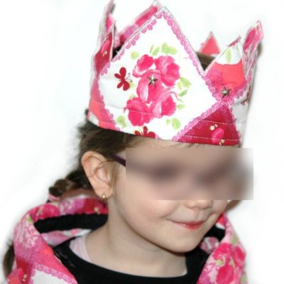 Cape et couronne de princesse !