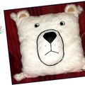 COUSSIN-DOUDOU OURS POLAIRE