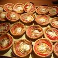 MINI PIZZAS ET MUFFINS AUX LARDONS