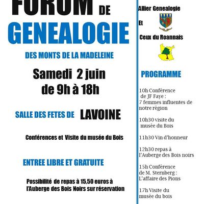 Rendez-vous en bourbonnais : Forum de généalogie