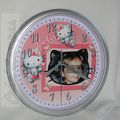 PENDULE HELLO KITTY PERSONNALISEE