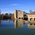 reflets sur la Baïse