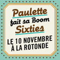 Ce soir : Boom Paulette 60's