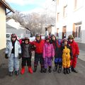 1ère séance de ski !!! 