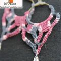 Boucles d'oreille au crochet