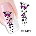 Destockage Boutique ! 2 € Stickers papillon ongle manucure nail art XF 1419 (2€ port gratuit)