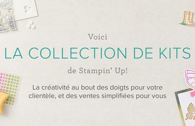 Le mois des kits en folie chez Stampin' Up! 