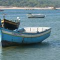 Cabanes de pêcheurs entre mer et terre