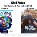 Ciné Préau, vendredi 01 07 2016
