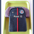 Gâteau thème maquillage, maillot du PSG