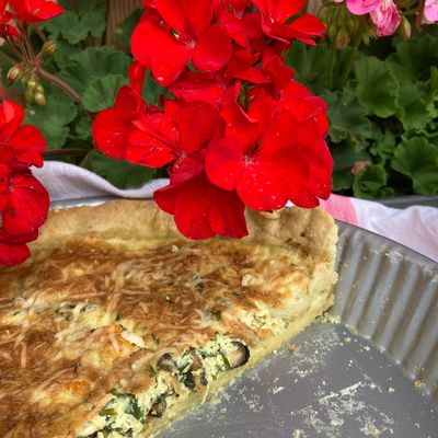 Plat : Quiche aux fruits de mer