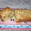 Cake aux pommes et raisins secs