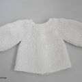 tricot laine bb fait main layette tricotee main