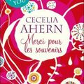 AHERN, Cecelia : Merci pour les Souvenirs