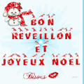 Bon réveillon et joyeux Noël