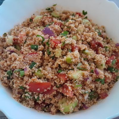 "Taboulé" au gaspacho