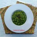 Risotto au pesto d'épinards frais de Corinnette