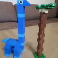 Le diplodocus en LEGO