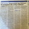 LONLAY L'ABBAYE: la restauration du presbytère financée par un FONDS SAOUDIEN!!!