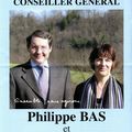 l'ancien ministre Philippe Bas à l'assaut du canton de Saint-Pois - élections cantonales 2008