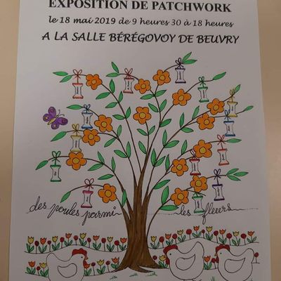 Exposition à Beuvry 62660 (à côté de Béthune) - samedi 18 mai 2019