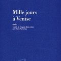 Mille jours à Venise ---- Marlena de Blasi