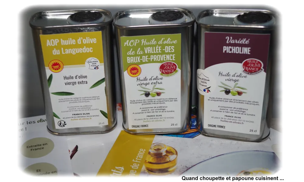 REASSORT DE MON PARTENAIRE "HUILE ET OLIVE DE FRANCE"