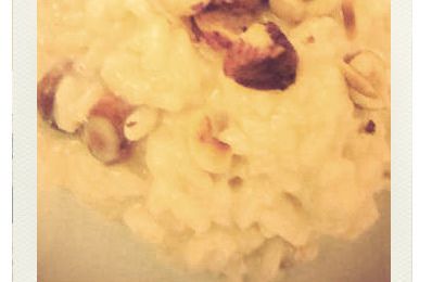 Risotto "taleggio" aux noisettes