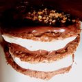 Millefeuille chocolat-praliné