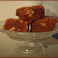 brownies moelleux aux noix