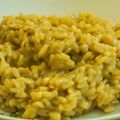 RISOTTO AU LAIT DE COCO ET CURRY