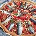TARTE aux tomates et sardines