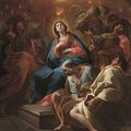 Antonio Gonzalez Velázquez (Madrid 1723-1793) - The Pentecost: a bozzetto 