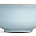 A large and rare Ru-type bowl, seal mark and period of Qianlong (1736-1795)