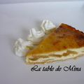 GRATIN POMMES-POIRES A LA RICOTTA ( comme un gâteau )