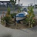 Rond-point à Pineda de Mar (Espagne)