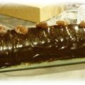 ღ " Miam " Bûche à la mousse et aux marrons glacés
