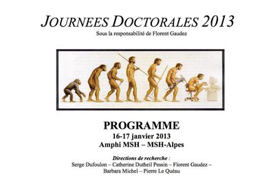 Journées doctorales 2013