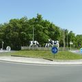 Rond-point à Le Vigneau