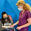 168 VACCINATIONS RÉALISÉES SALLE D’AUMALE AVEC UNE PRIORITÉ DONNÉE AUX 12-17 ANS.