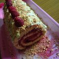 ...Roulé framboise/pistache... (Vie pratique gourmand)