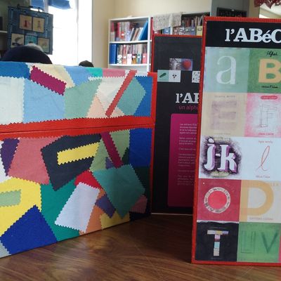 boîtes à livres abécédaire