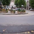 Rond-point à Verviers (Belgique)