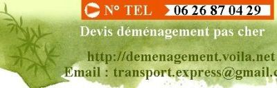 Transport de meuble ou petit demenagement