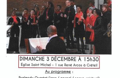 CONCERT du 03 décembre 2017 (St-Michel-du-Mt-Mesly)