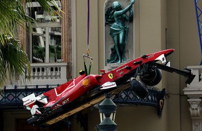 Le crash d’Alonso en caméra embarquée Fernando